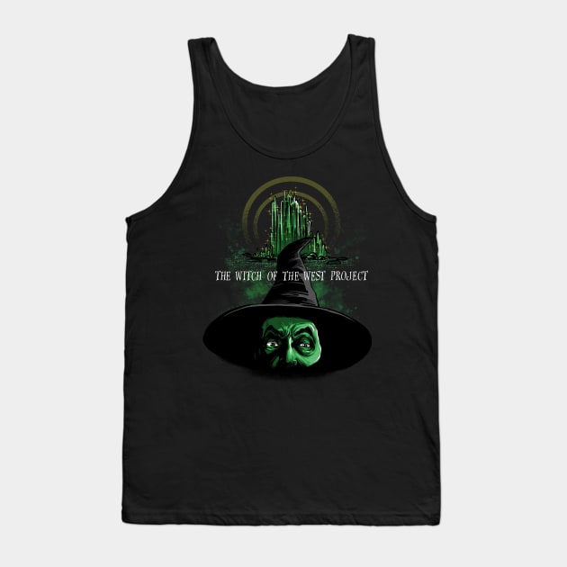 The Wicked Witch of the West Project Tank Top by Zascanauta